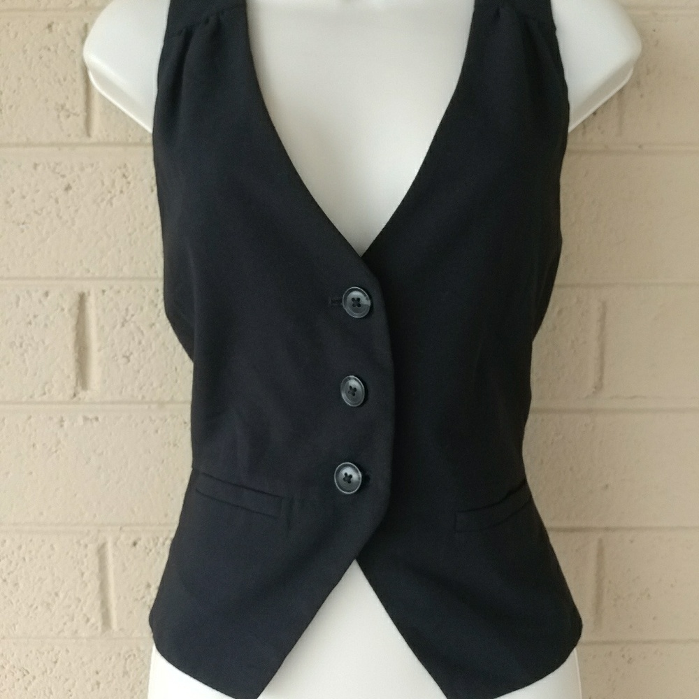 Candie's Lace-Backed Vest - Size Small - EUC!!